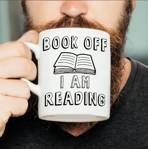 Book Off Mug (400ml) - FREE SHIPPING